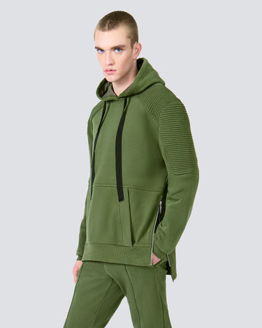 Bennett Olive Zip Hoodie