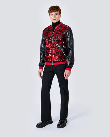 WYATT SEQUIN BOMBER