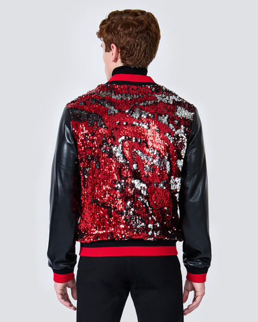 WYATT SEQUIN BOMBER