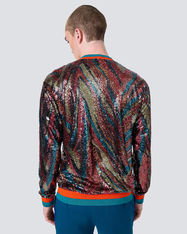 Brooks Sequin Sweater