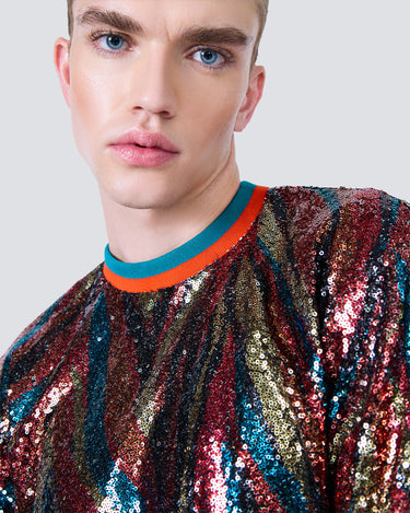 Brooks Sequin Sweater