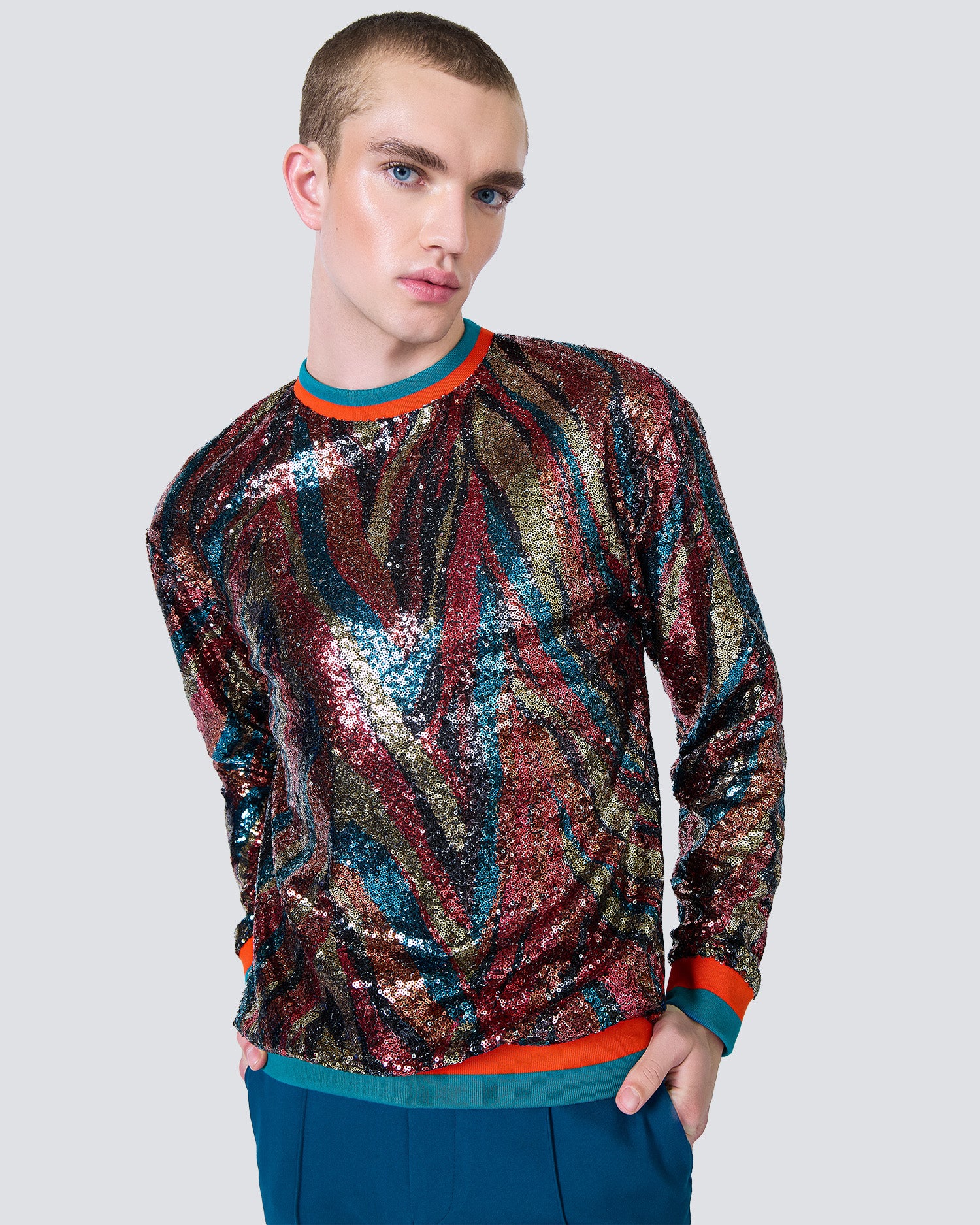 Brooks Sequin Sweater