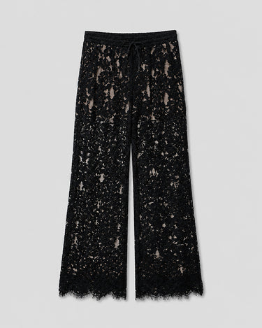 Amir Black Lace Pant