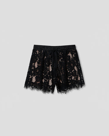 Santiago Black Lace Short