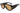 Black/Amber Chunky Aviator Sunglasses