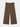 Brown Jacquard Wide Leg Couture Pant
