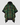 Dakota Green Check Cape Coat