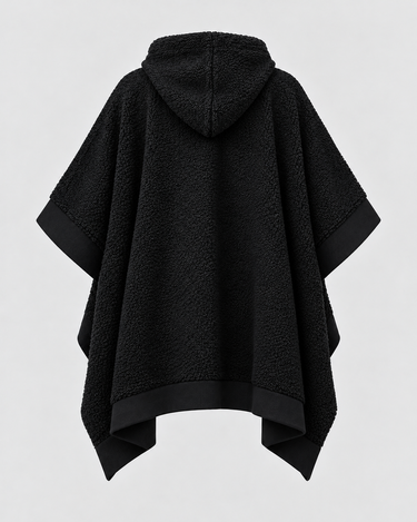 Dakota Black Cape Coat