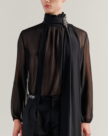 Lexington Chiffon Scarf Top