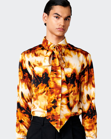 Blaze Bow Neck Shirt