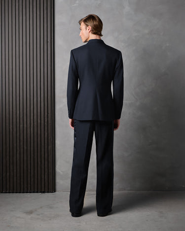 HAYDEN MIDNIGHT WOOL SUIT- Designer Made to Measure