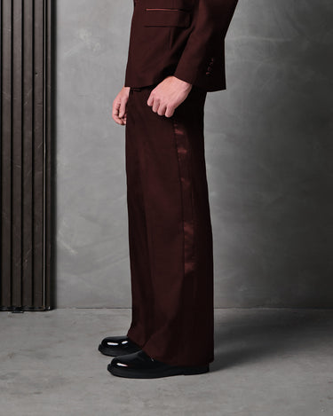 HAYDEN MERLOT WOOL SUIT- Designer Made to Measure