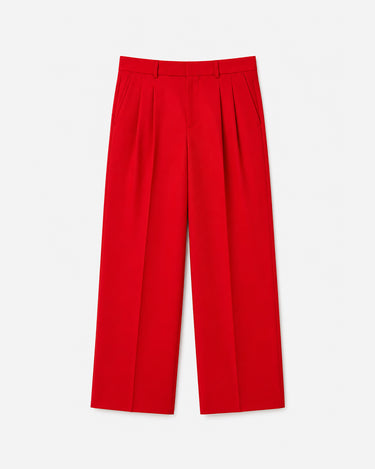 Logan Red Wool Suit-Runway Style / Made to Order
