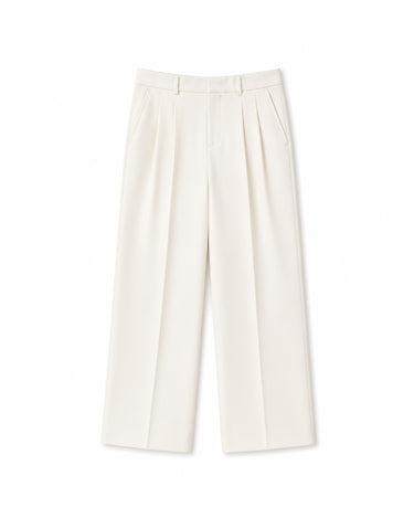 Logan Ivory Wool Suit- Runway Style / Made to Order