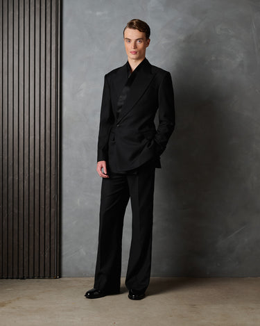 HAYDEN BLACK CLASSIC SUIT - Made to order