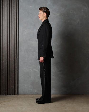 HAYDEN BLACK CLASSIC SUIT - Made to order