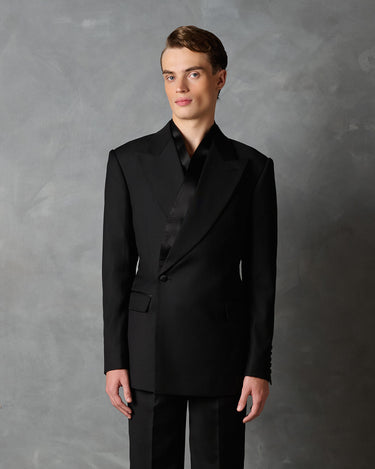 HAYDEN BLACK CLASSIC SUIT - Made to order