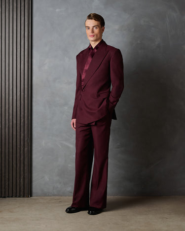 HAYDEN MERLOT CLASSIC SUIT - Made to order