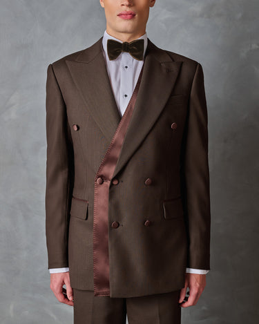 HAYDEN CHOCOLATE CEREMONY SUIT - Made to order