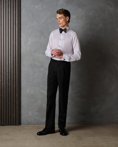 HAYDEN BLACK CLASSIC STRAIGHT LEG PANT - Made to order