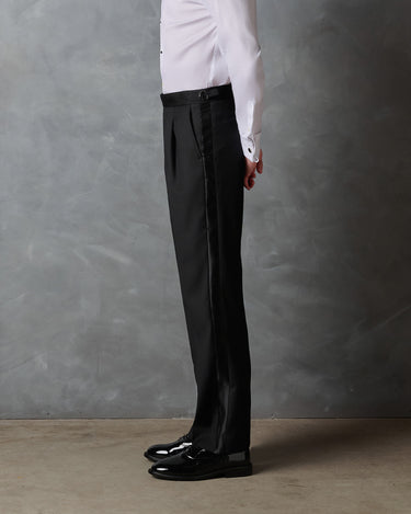 HAYDEN BLACK CLASSIC STRAIGHT LEG PANT - Made to order