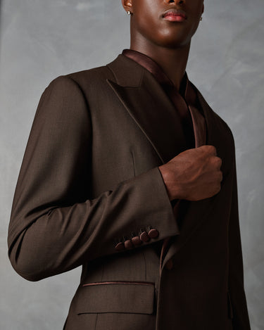 HAYDEN CHOCOLATE CLASSIC SUIT - Made to order