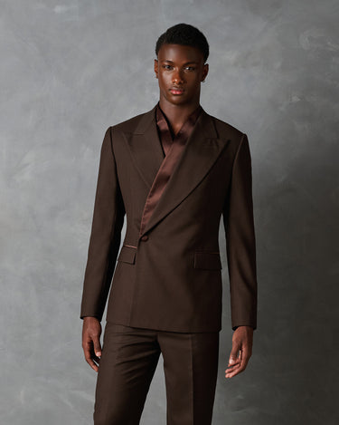 HAYDEN CHOCOLATE CLASSIC SUIT - Made to order