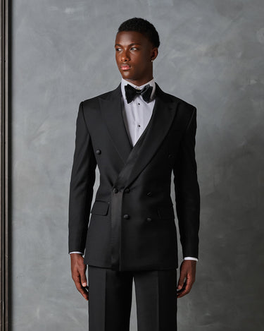 HAYDEN BLACK CEREMONY SUIT - Made to order