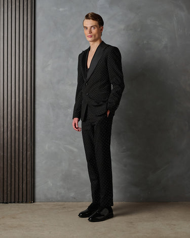 THE LUCIEN CRYSTAL JACKET - Made to order