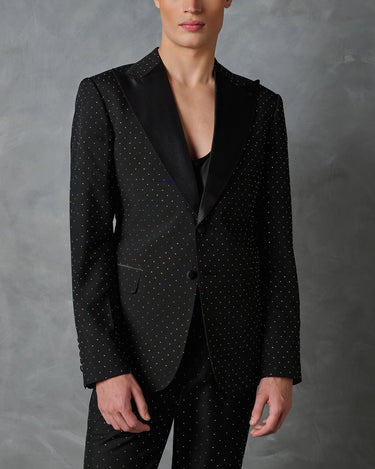 THE LUCIEN CRYSTAL JACKET - Made to order