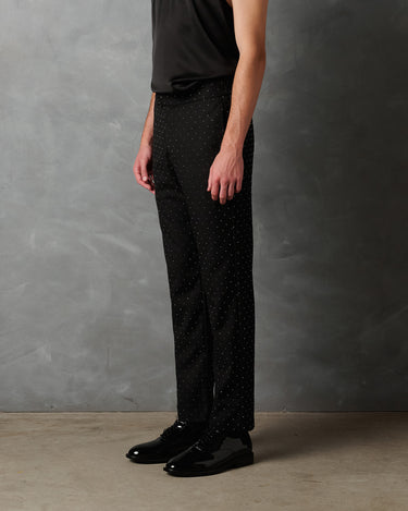 THE LUCIEN CRYSTAL CLASSIC STRAIGHT LEG PANT - Made to order