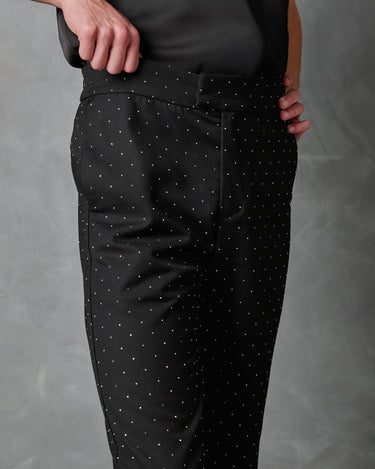THE LUCIEN CRYSTAL CLASSIC STRAIGHT LEG PANT - Made to order