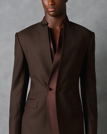 HAYDEN CHOCOLATE STUDIO SUIT - Made to order