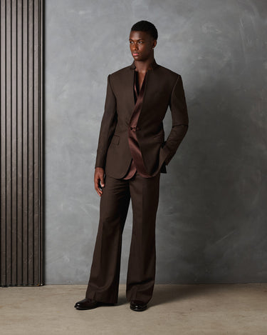 HAYDEN CHOCOLATE STUDIO SUIT - Made to order