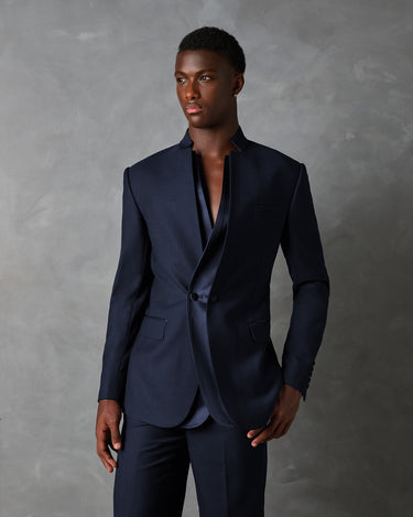 HAYDEN NAVY STUDIO SUIT - Made to order