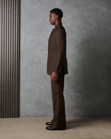 HAYDEN CHOCOLATE STUDIO SUIT - Made to order
