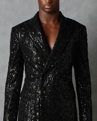 THE COSMO SEQUIN BLAZER - Made to order