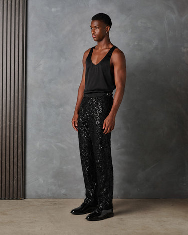 THE COSMO SEQUIN PANT - Made to order