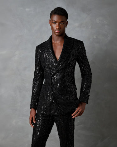 THE COSMO SEQUIN BLAZER - Made to order