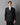 HARRISON BLACK BROCADE TUXEDO JACKET - MADE TO ORDER