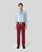 Ignacio Powder Blue Chiffon Shirt/Tie