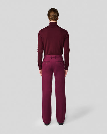 Valin Wine Boot Cut Trouser