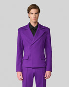 Lorenzo Purple Crop Jacket