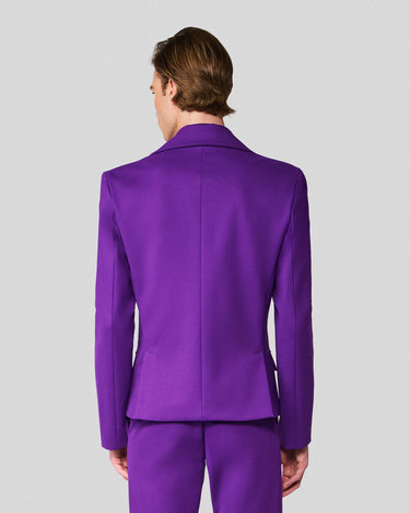 Lorenzo Purple Crop Jacket