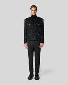 Atticus Black Sequin Tweed Jacket