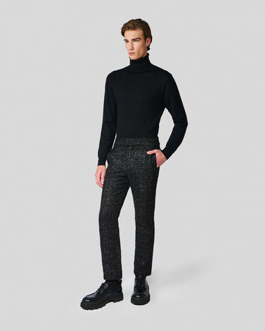 Frederico Black Sequin Tweed Pant