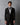 MORGAN BLACK BEADED WOOL COUTURE JACKET - MADE TO ORDER