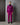 APSEN MAGENTA VELVET/ WOOL COCKTAIL SUIT - MADE TO ORDER
