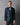 KOLTER TEAL JACQUARD TUXEDO JACKET - MADE TO ORDER