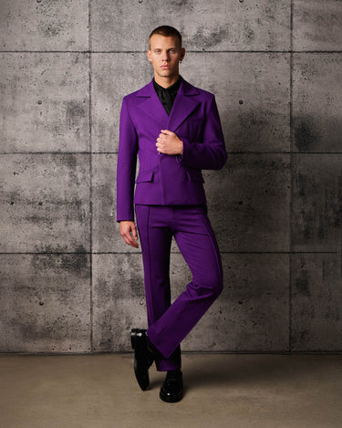 Hugo Purple Slim Trouser